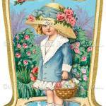 Easter Bonnet Gift Label D..