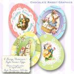 Easter Egg Vintage Label D..