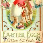 Vintage Style Easter Egg A..